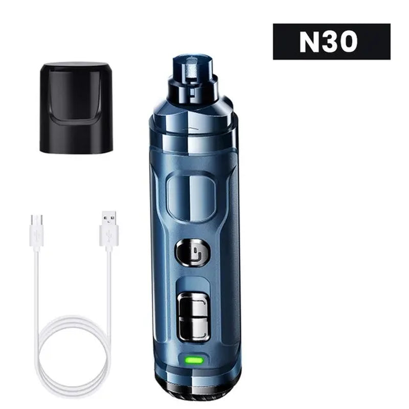Rechargeable Pet Nail Grinder with LED Lights