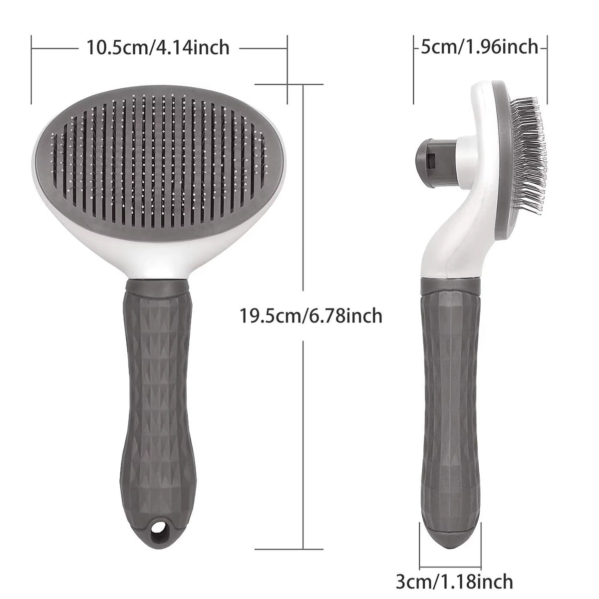 Self-Cleaning Slicker Brush for Dogs and Cats