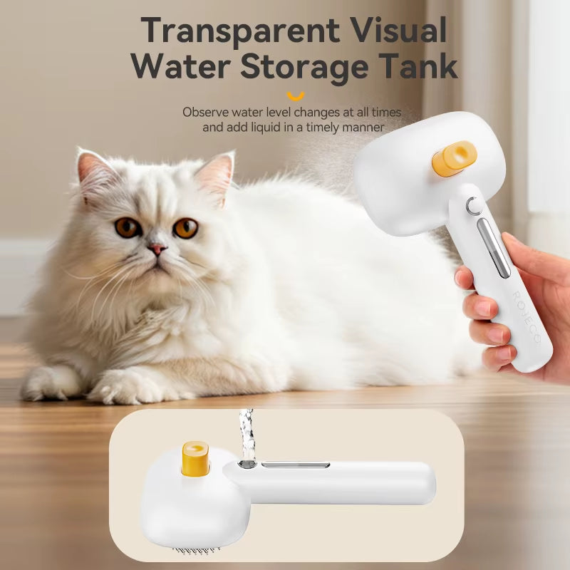 Electric Mist Spray Brush for Cats and Dogs