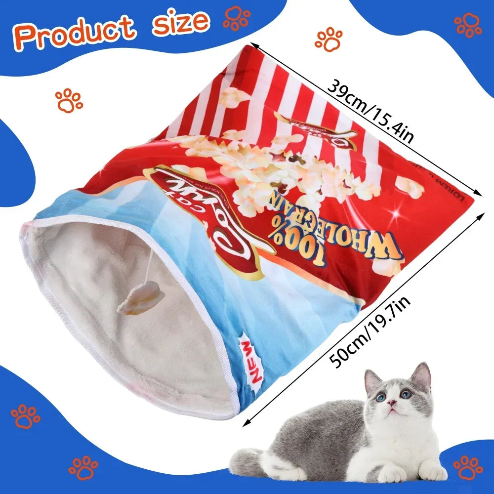 Cat tunnel size: 50 x 39 cm