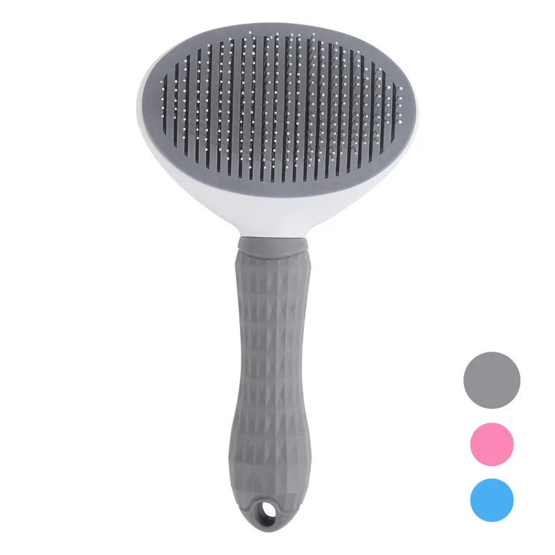 Self-Cleaning Slicker Brush for Dogs and Cats