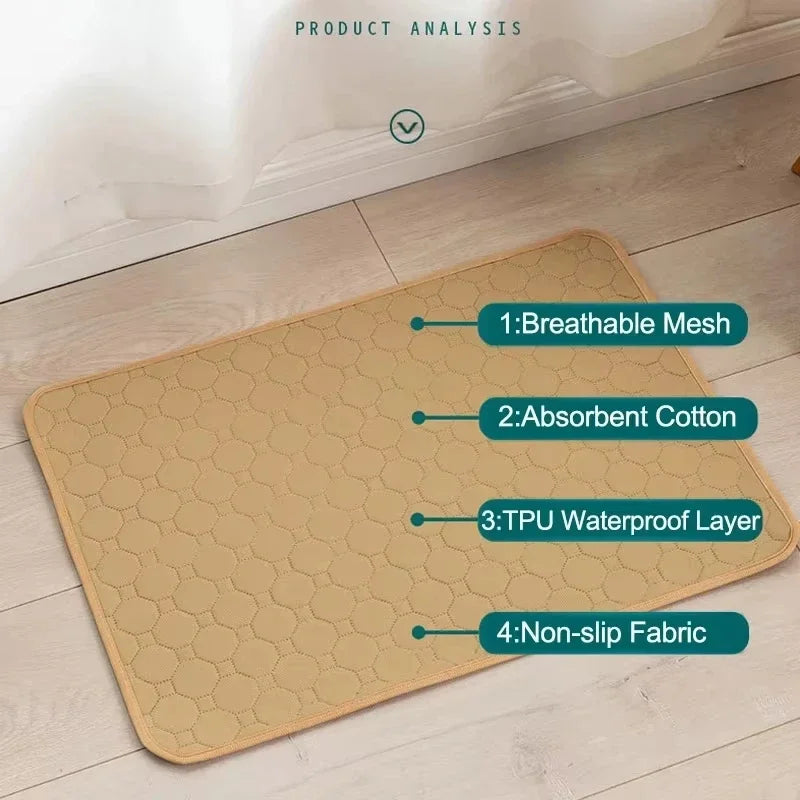 Washable Pee Pad for Dogs, Absorbent and Non-Slip