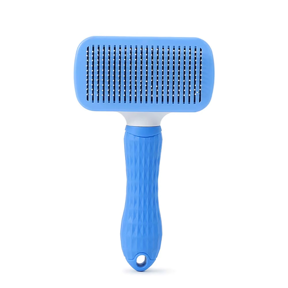 Self-Cleaning Slicker Brush for Dogs and Cats