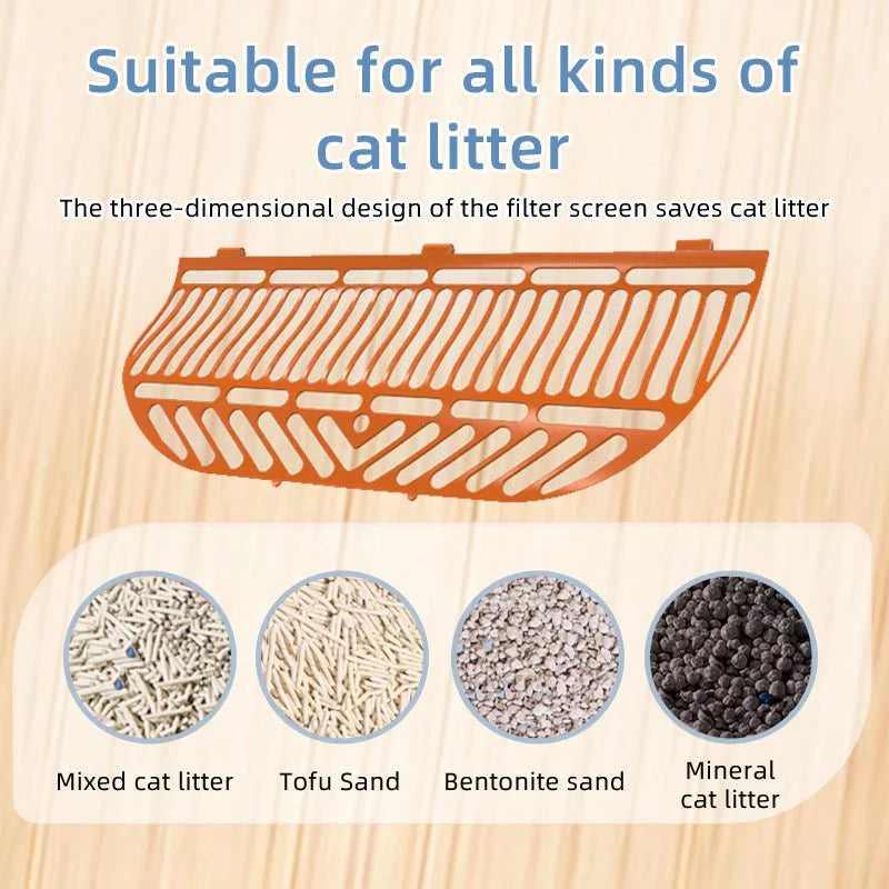 Self-Cleaning Cat Litter Box, 80 L, WiFi App