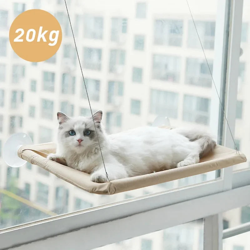 Window Cat Hammock with Suction Cups, 55 x 35 cm