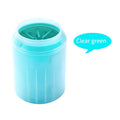 Green paw cleaner cup