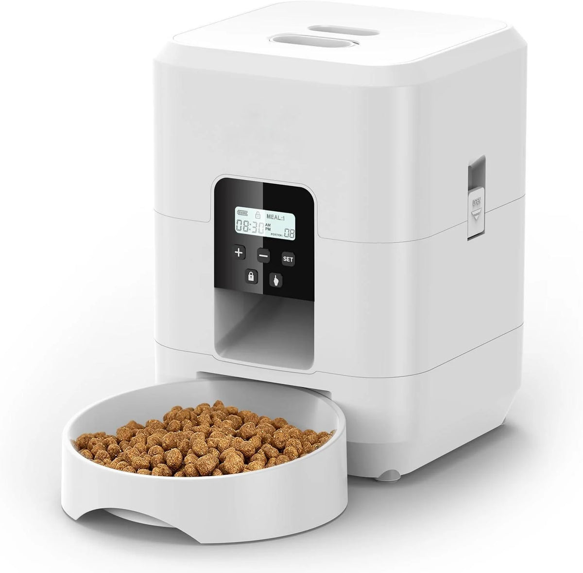 Automatic Pet Feeder with Timer, Button or WiFi